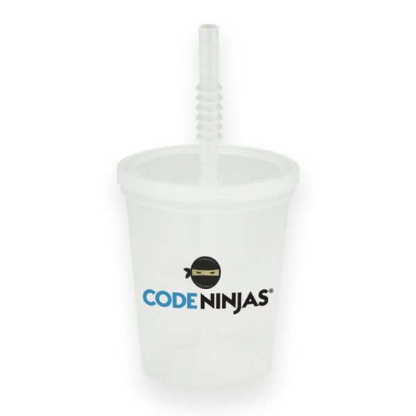 Stadium Cup with Lid and Straw