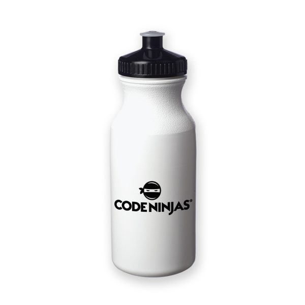 20 oz. Water Bottle with Push Cap - Image 2