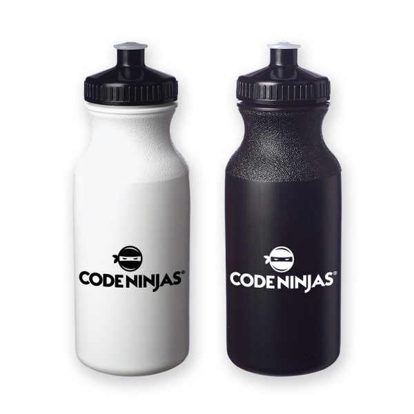20 oz. Water Bottle with Push Cap