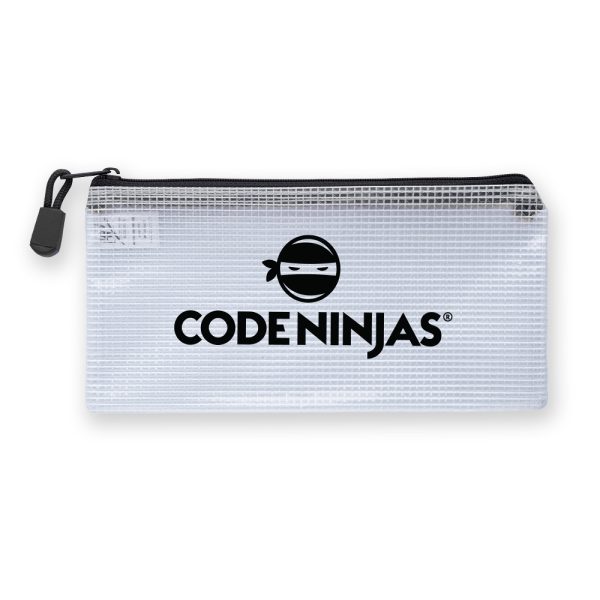 Clear Zippered Pencil Pouch